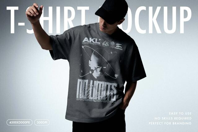 Apparel Branding T-Shirt Mockup