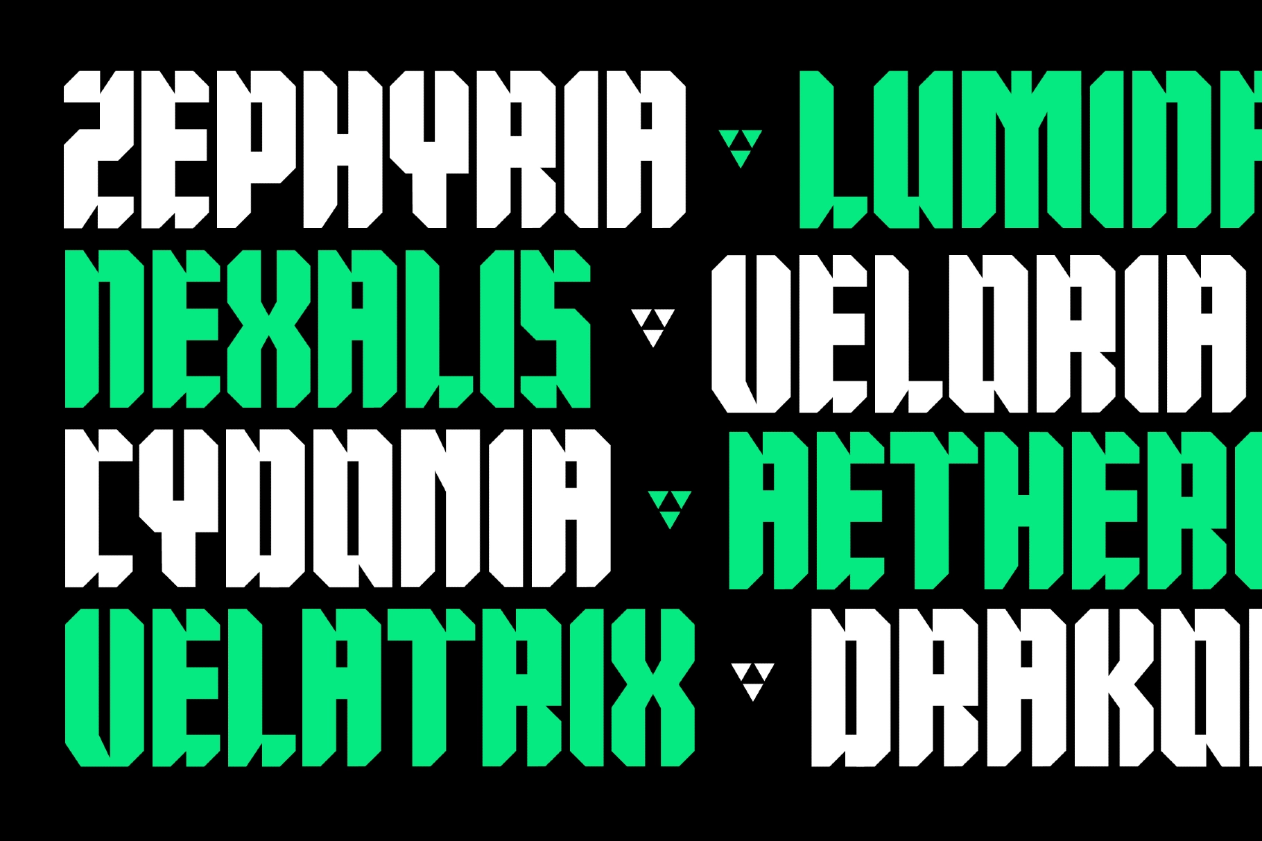 Digisound - Modern Bold Condensed Sans