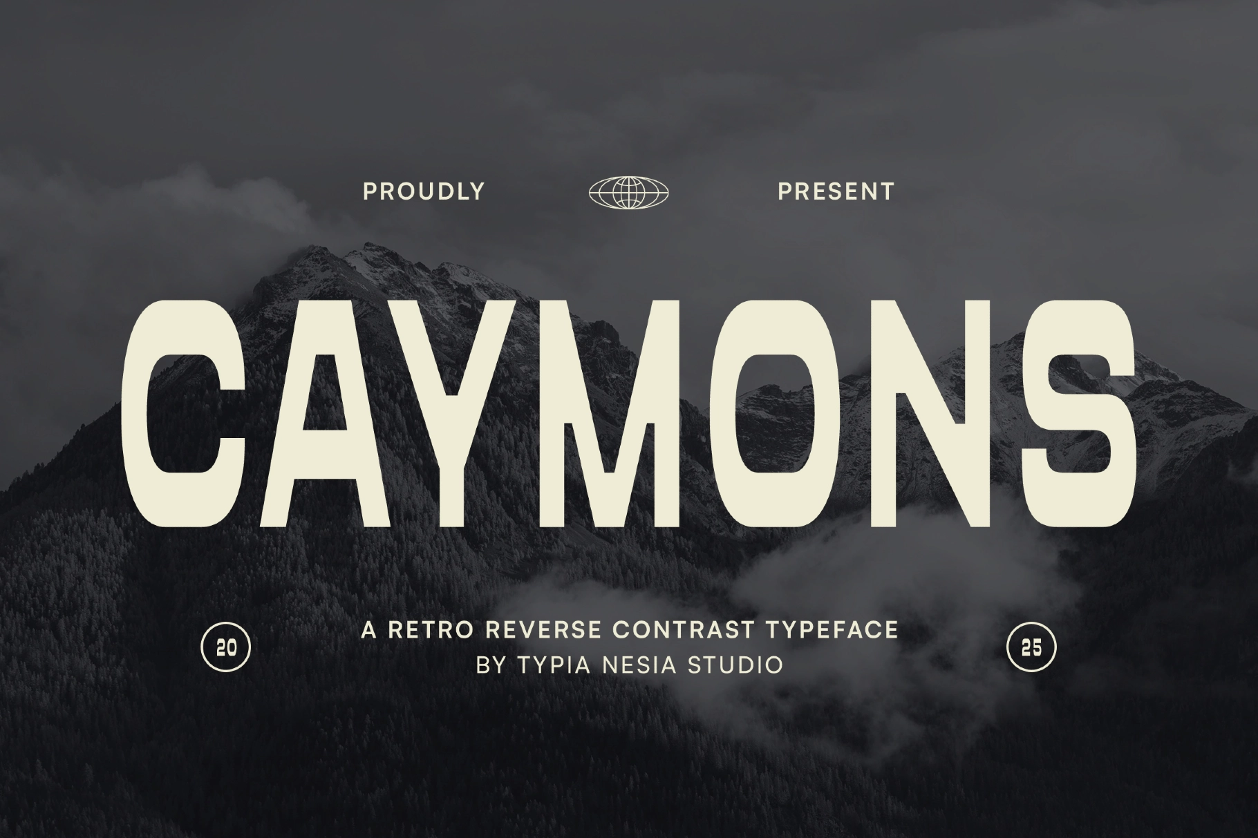 Caymons - Retro Bold Condensed Sans