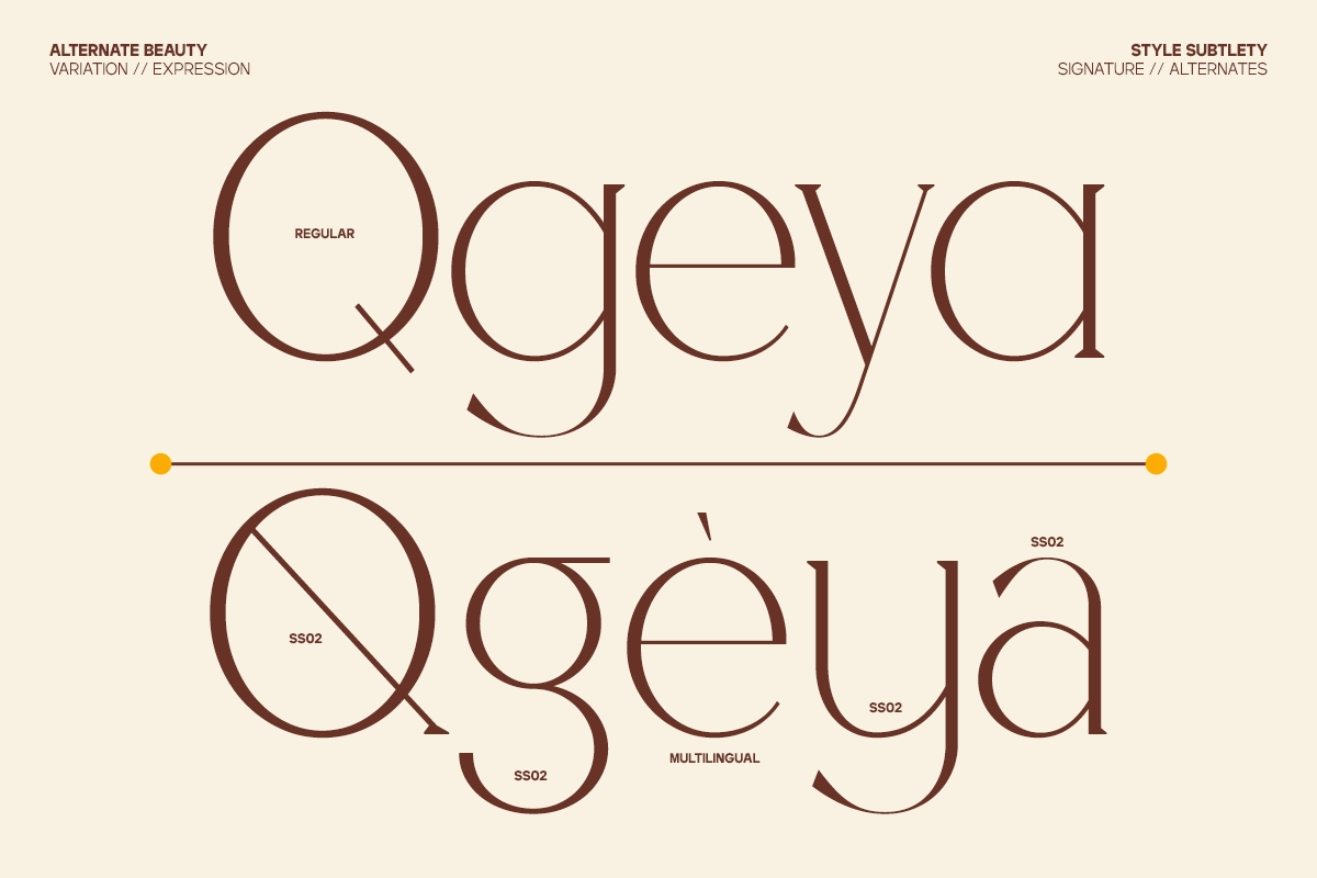GC Cheline - Modern Elegant Serif
