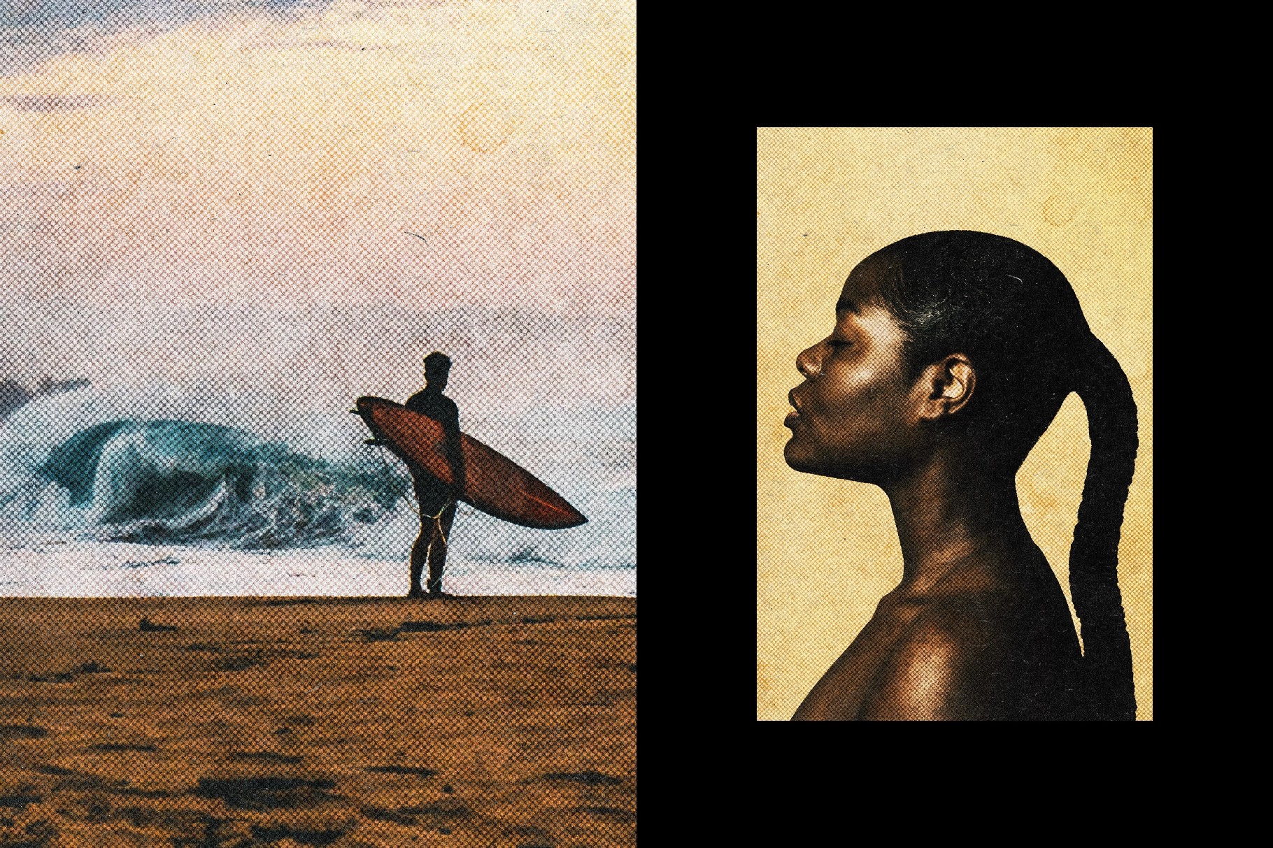 Halftone Print Photo Effect