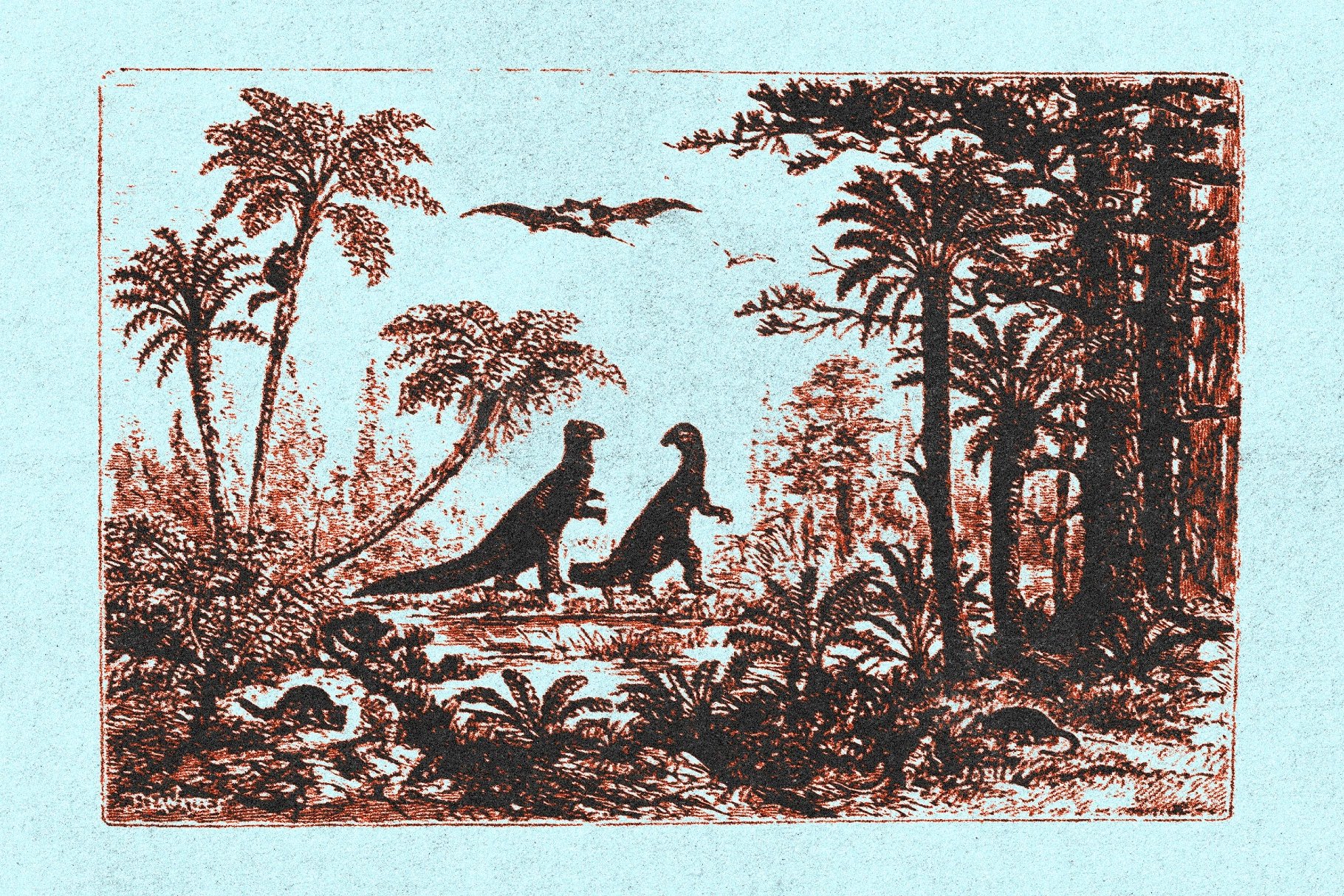 Vintage Print Effect