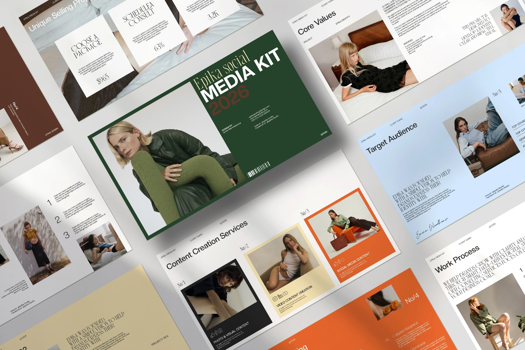 Epika Social Media Kit Presentation