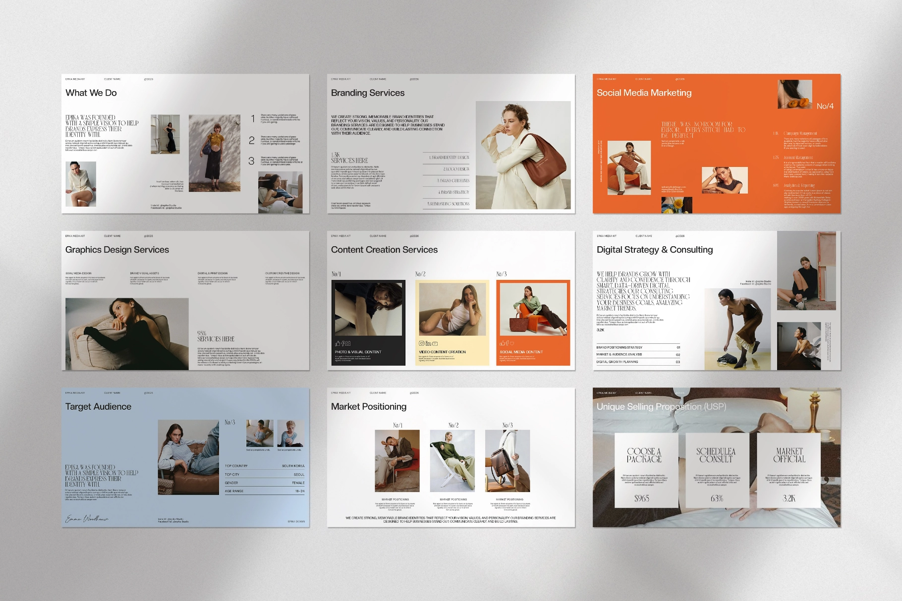 Epika Social Media Kit Presentation