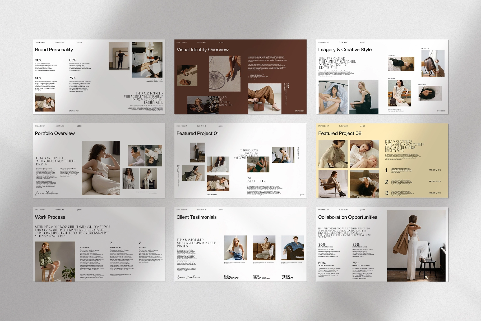 Epika Social Media Kit Presentation