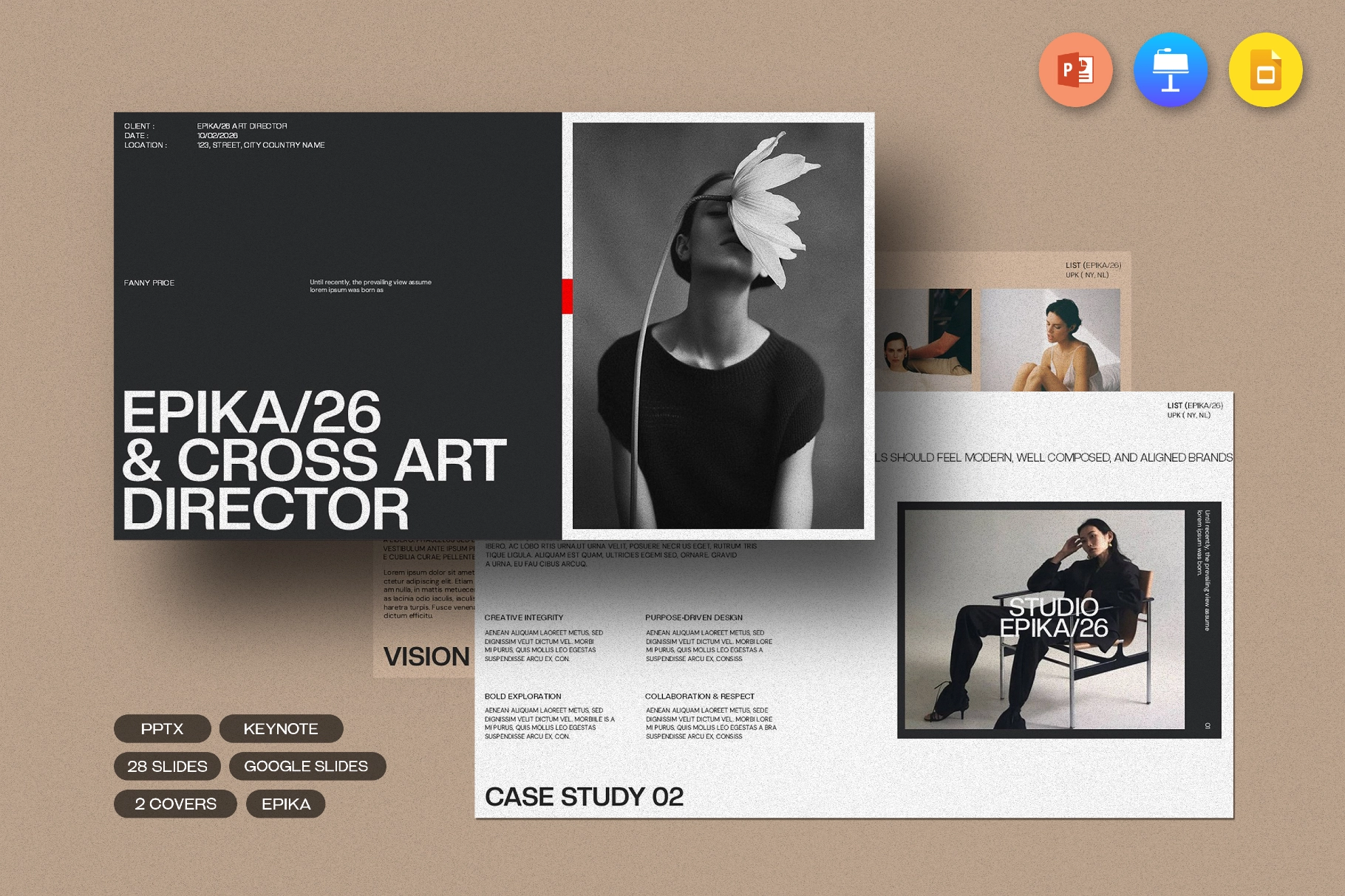 Epika 26 & Cross Art Director Presentation