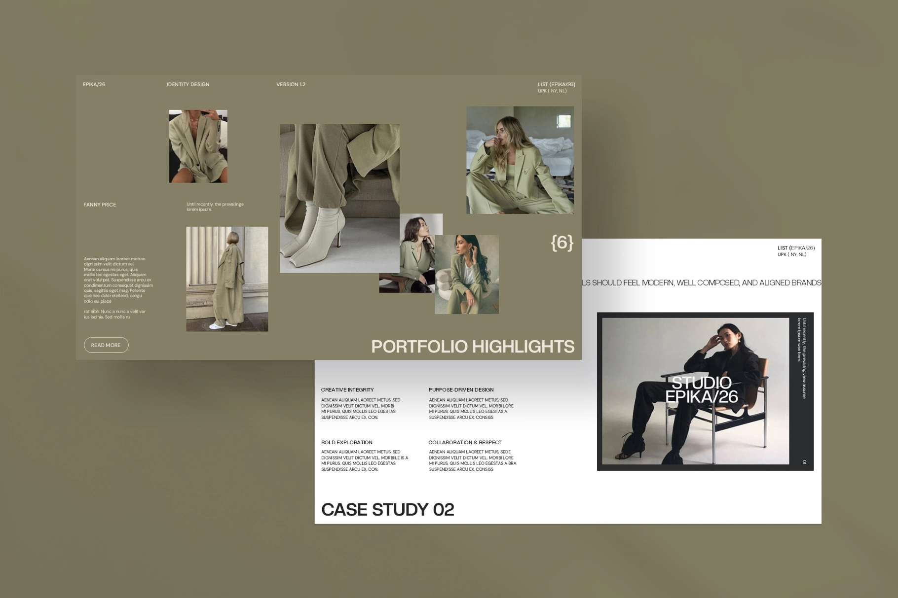 Epika 26 & Cross Art Director Presentation