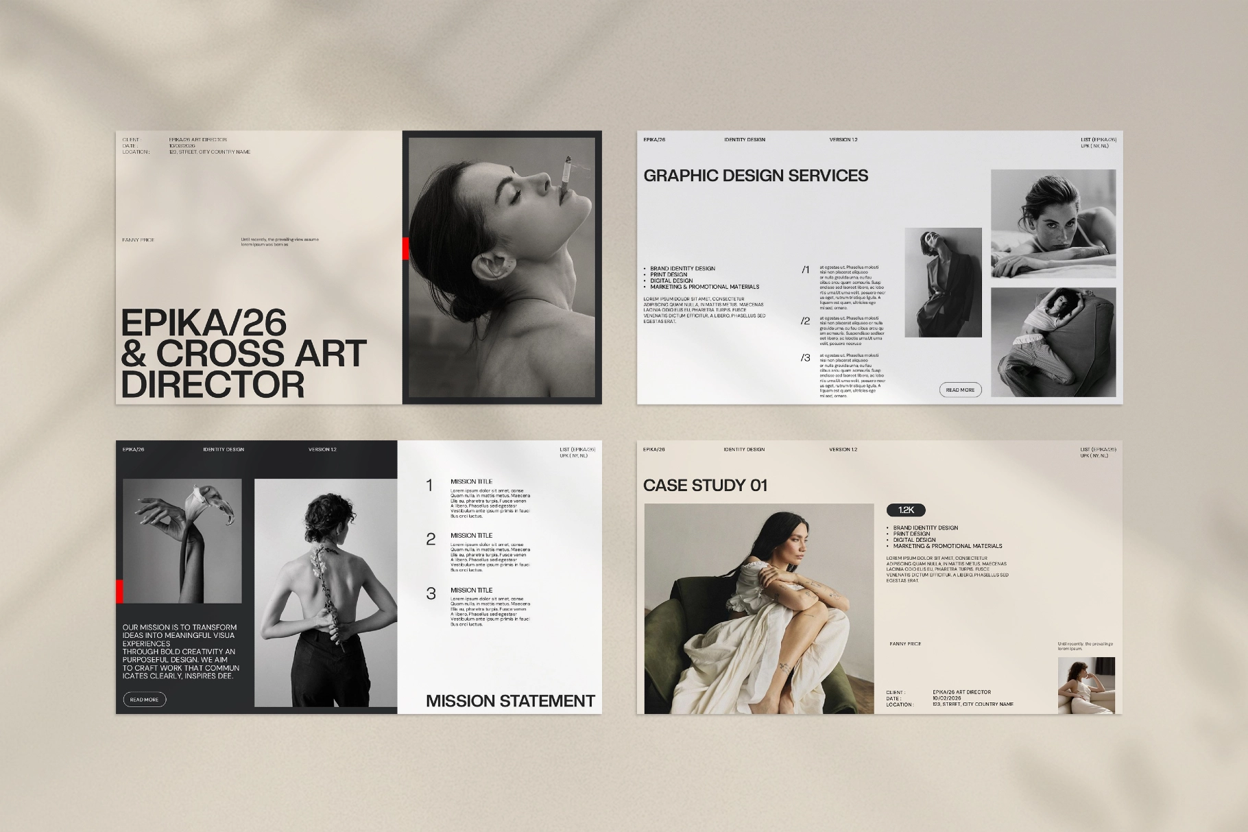 Epika 26 & Cross Art Director Presentation