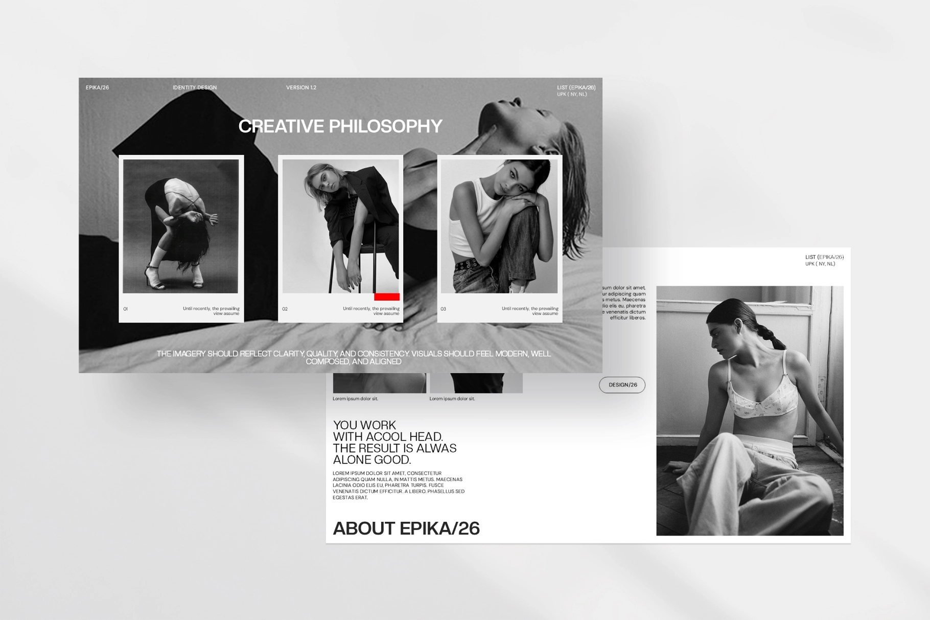 Epika 26 & Cross Art Director Presentation