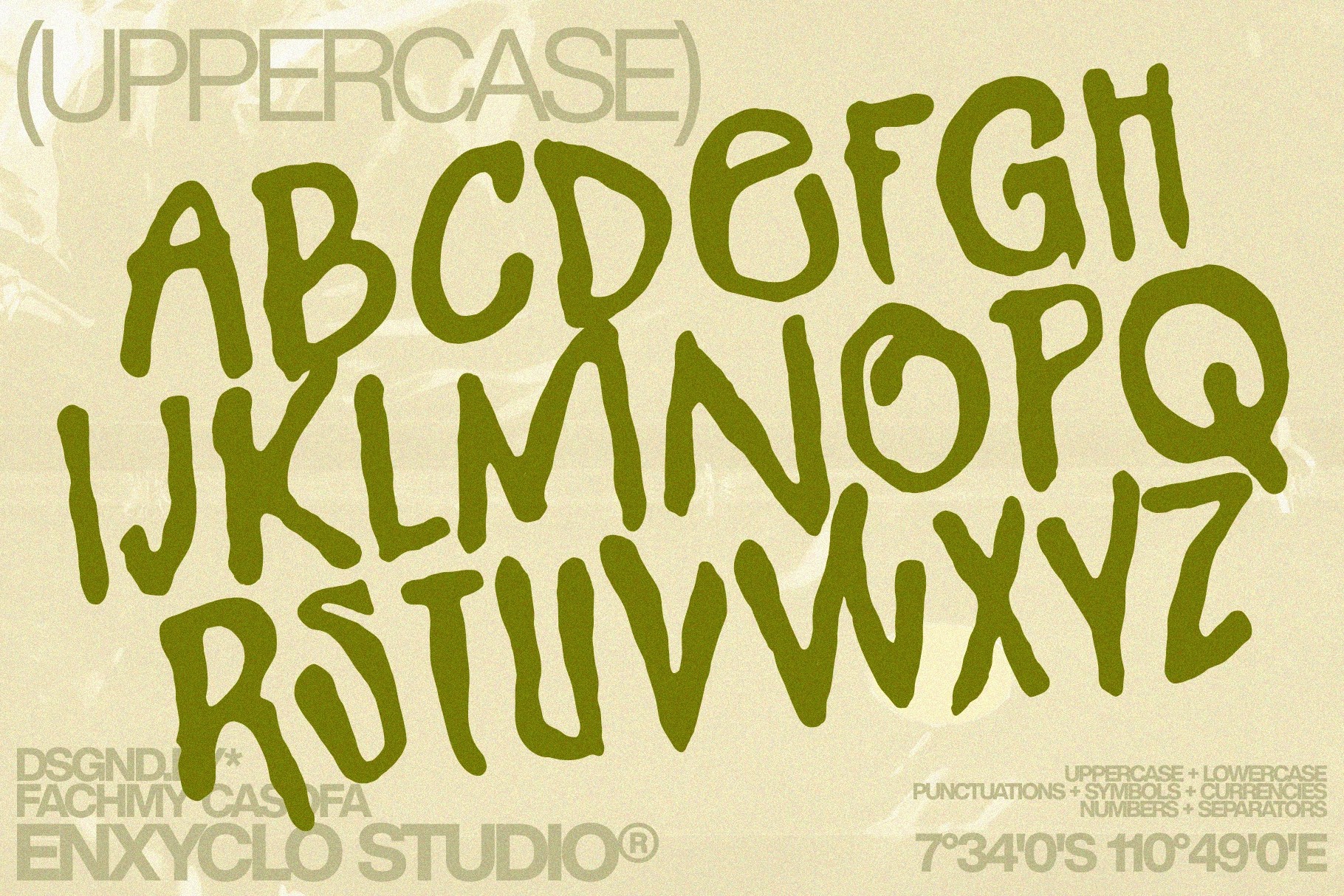 Noskale - Imperfect Handdrawn Font