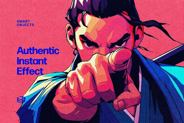 Authentic Instant Photo Effect