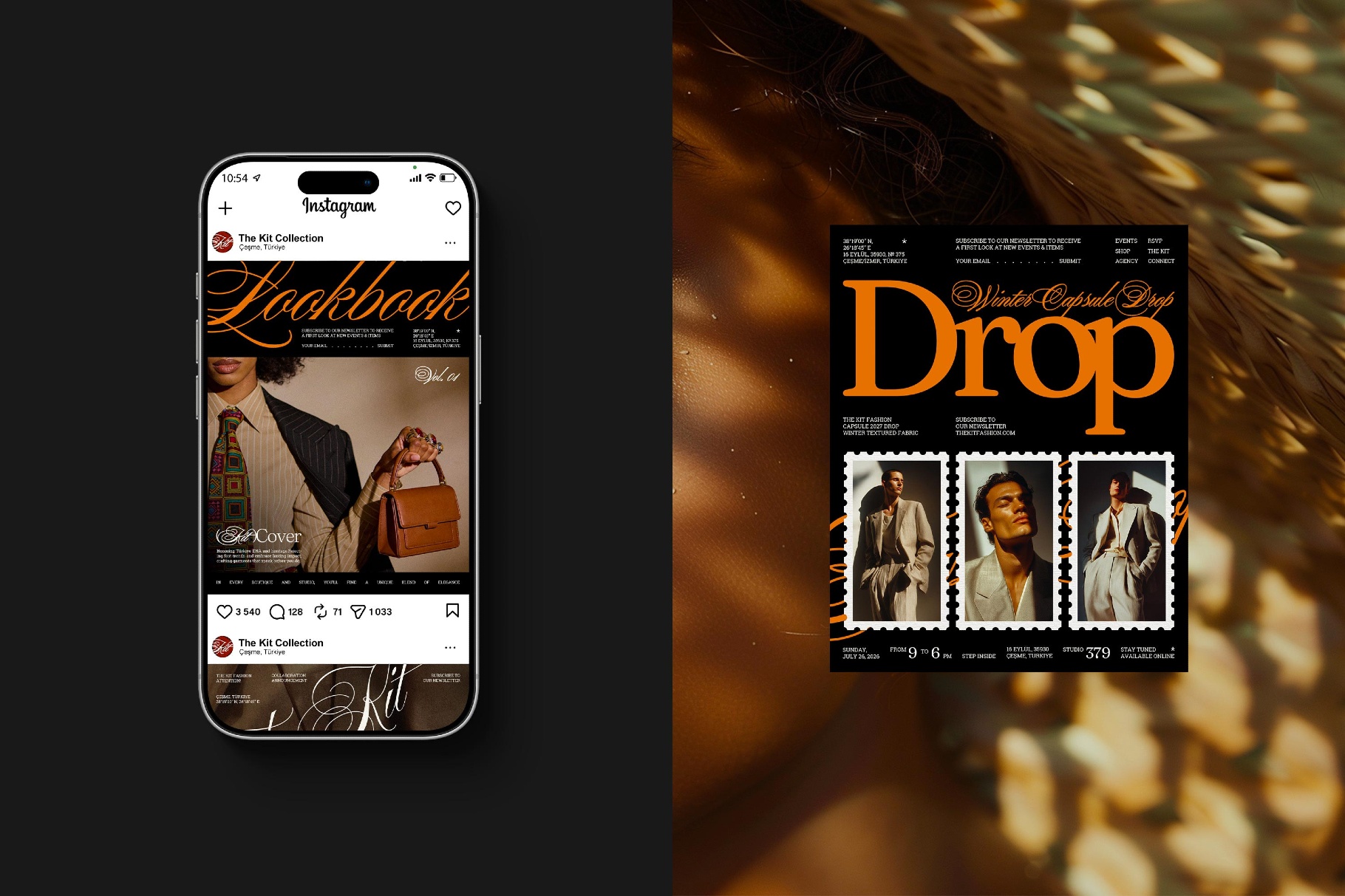 Postmarked: Fashion Instagram Templates