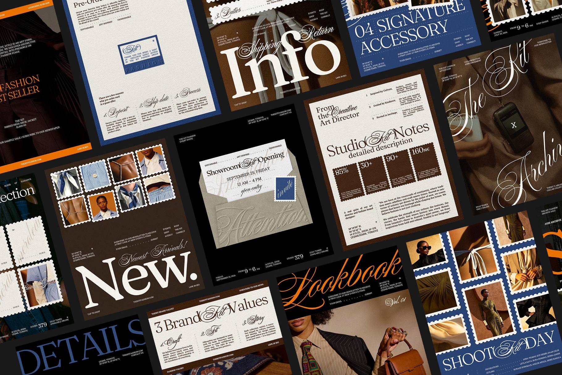 Postmarked: Fashion Instagram Templates