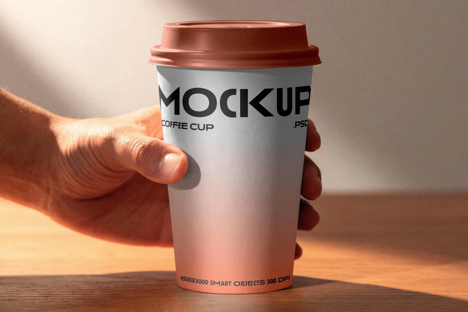 Takeaway Coffee Cup Mockup