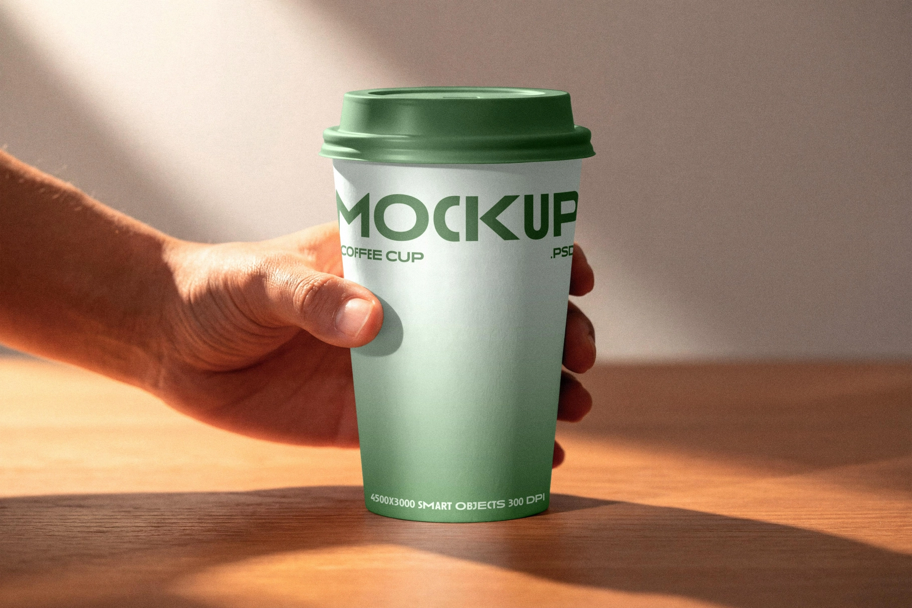Takeaway Coffee Cup Mockup
