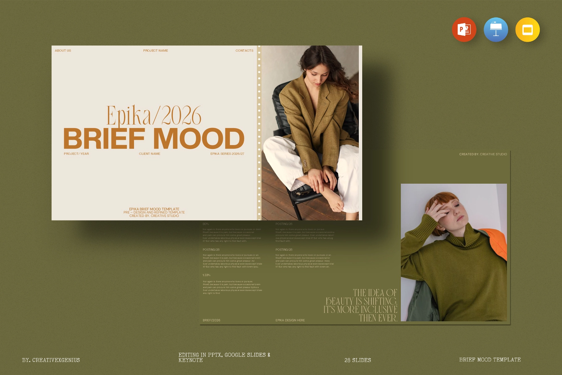 Epika/2026 Brief Mood Presentation Template