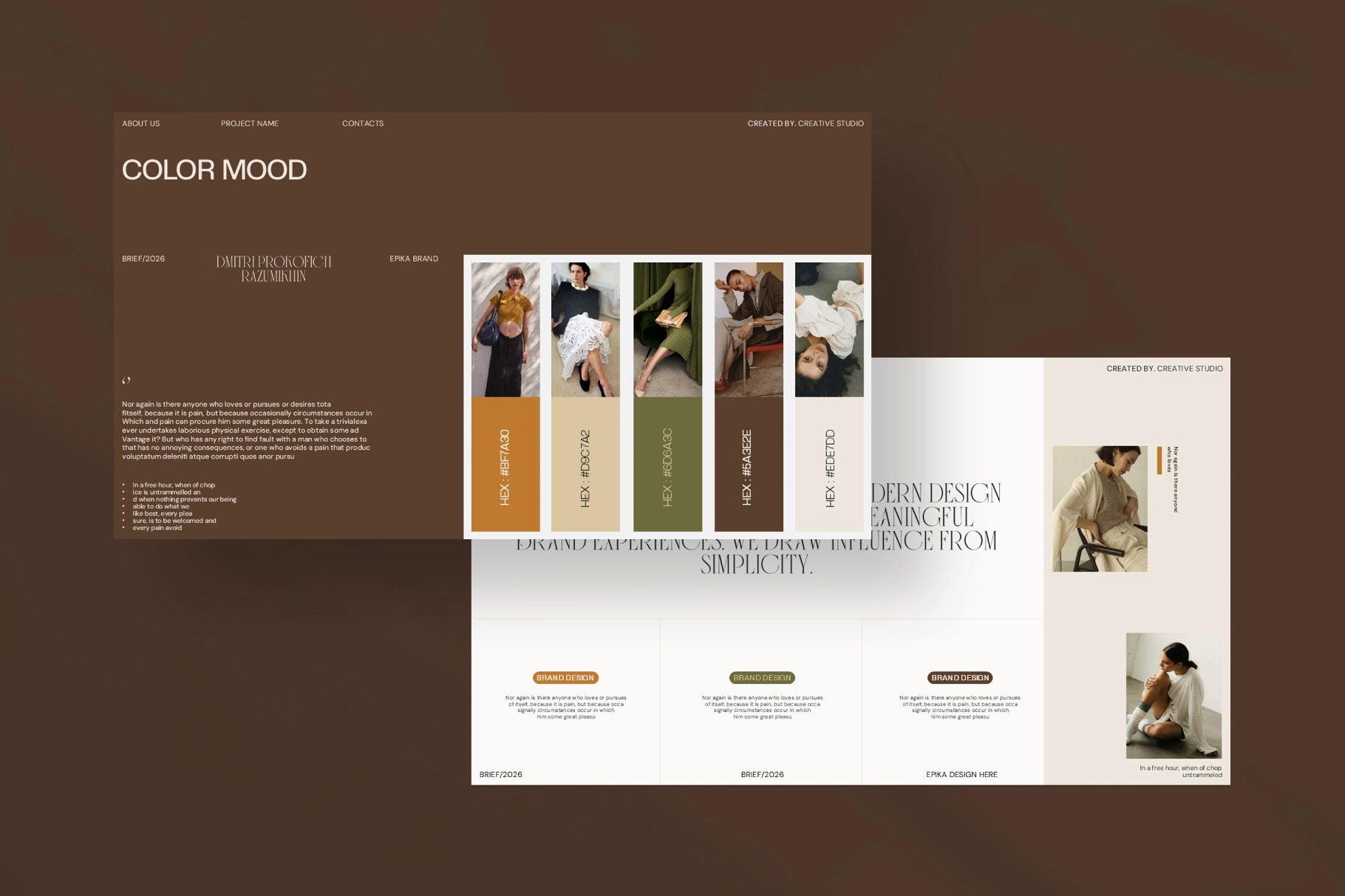 Epika/2026 Brief Mood Presentation Template