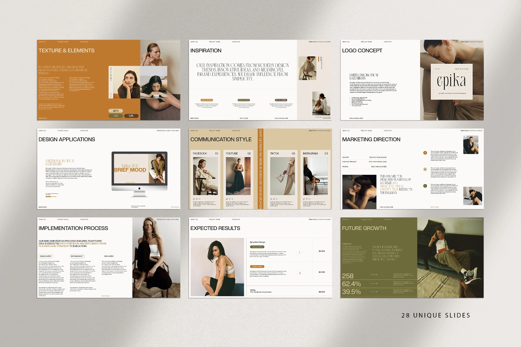 Epika/2026 Brief Mood Presentation Template