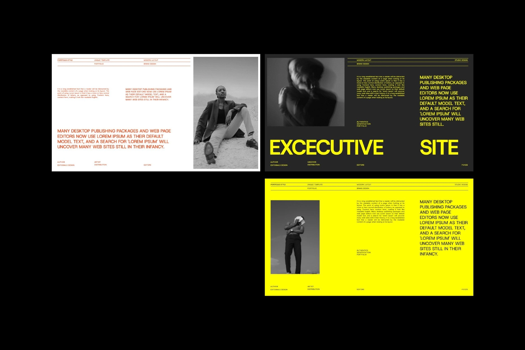 Keynote Template for Brand Portfolio – Davids