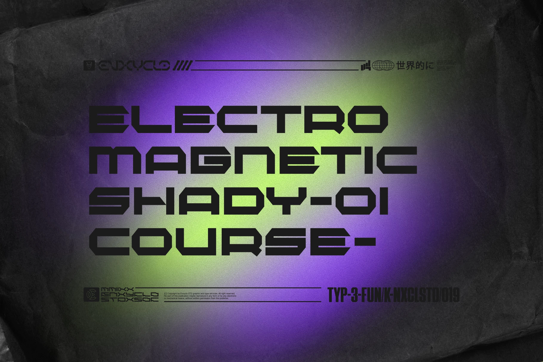 Bexago - Geometric Futuristic Font