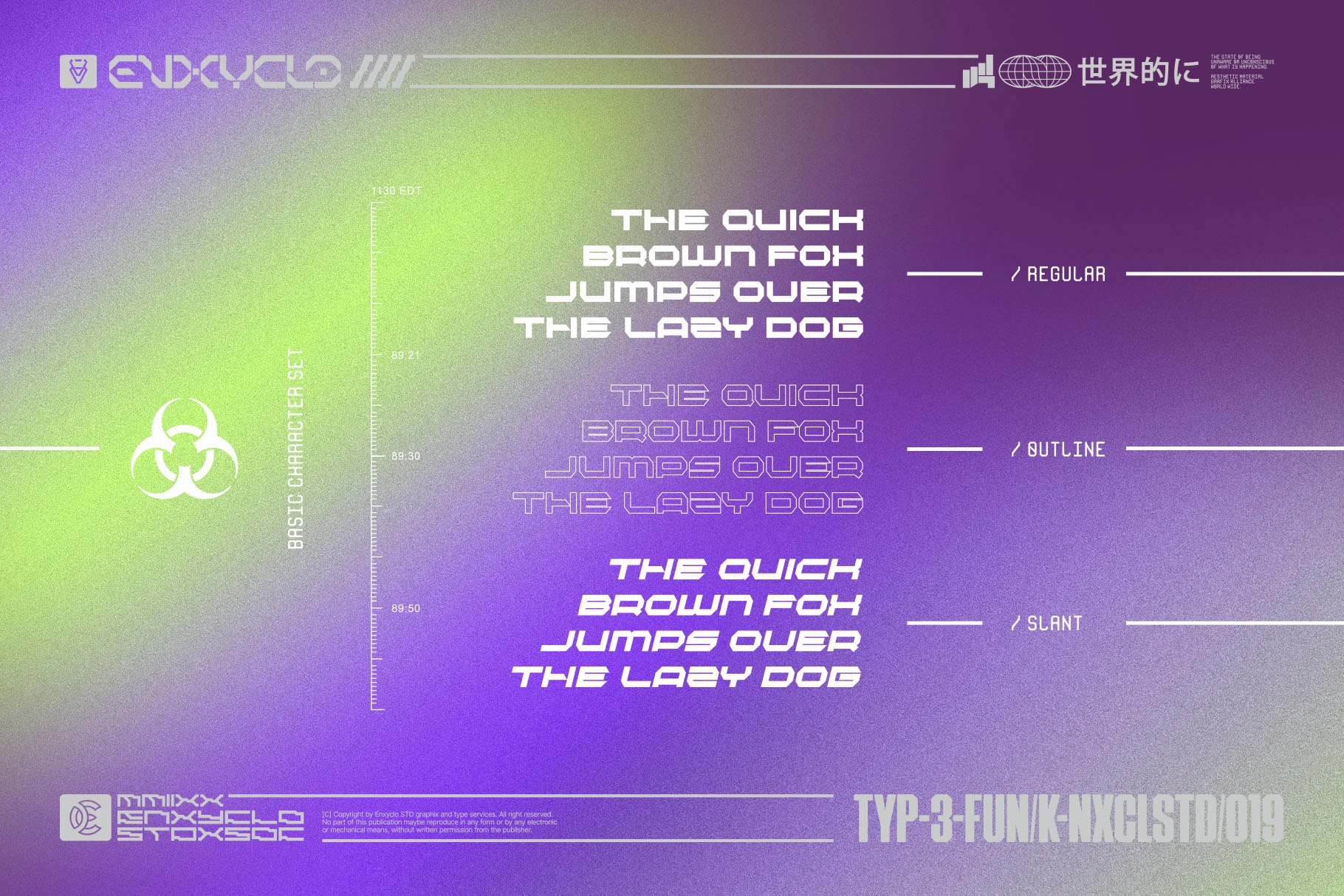 Bexago - Geometric Futuristic Font
