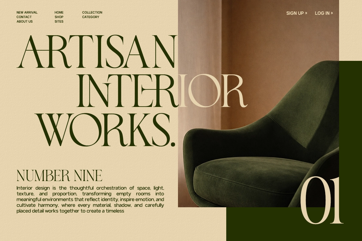 GC Begia - Modern Luxury Typeface