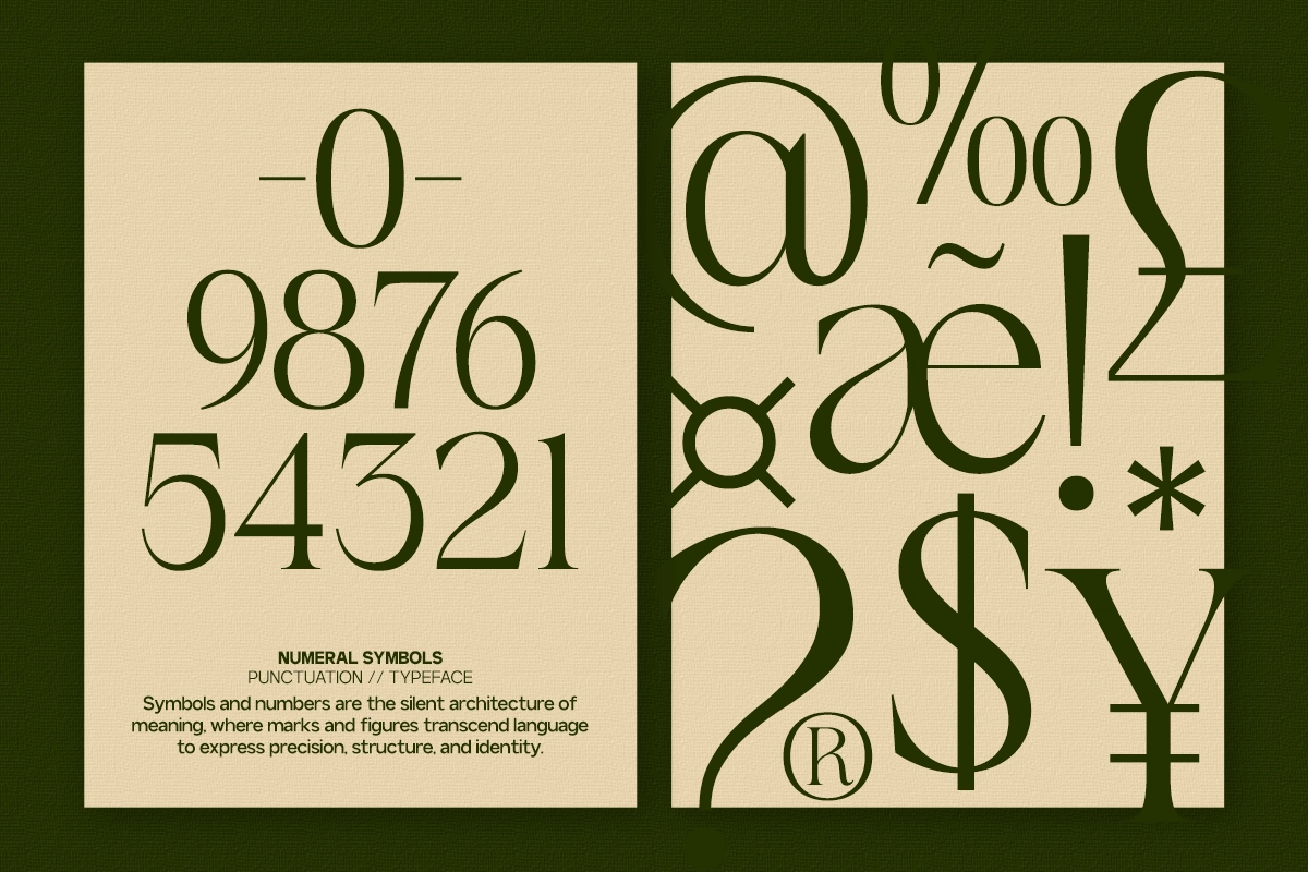GC Begia - Modern Luxury Typeface