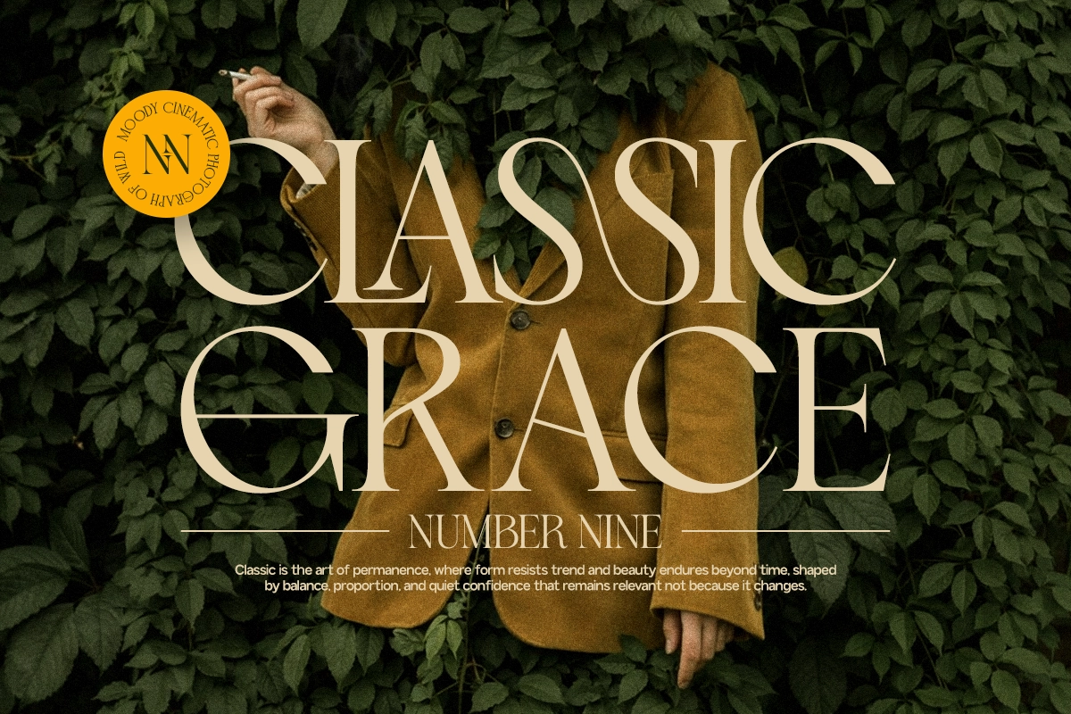 GC Begia - Modern Luxury Typeface