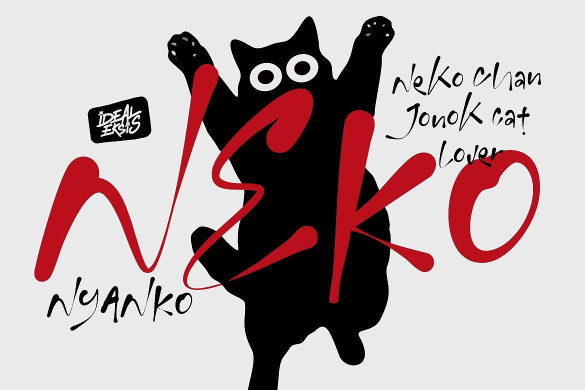 Jambie - Japanese Brush Font