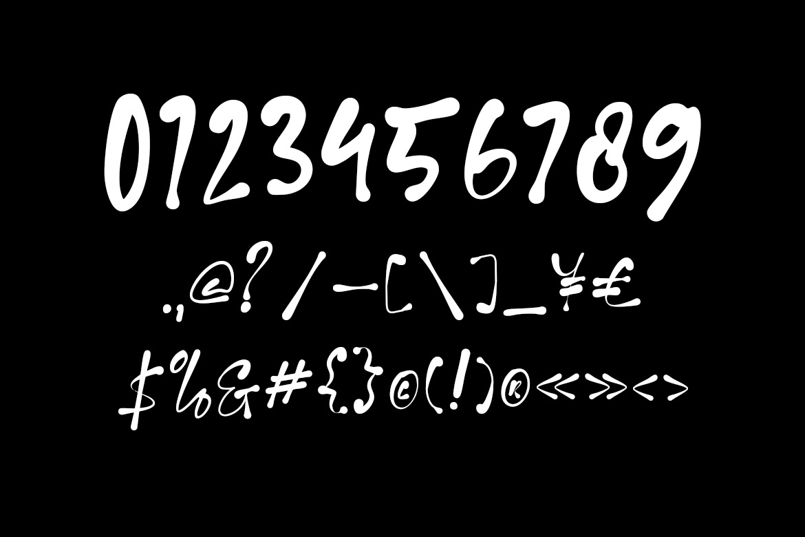 Jambie - Japanese Brush Font