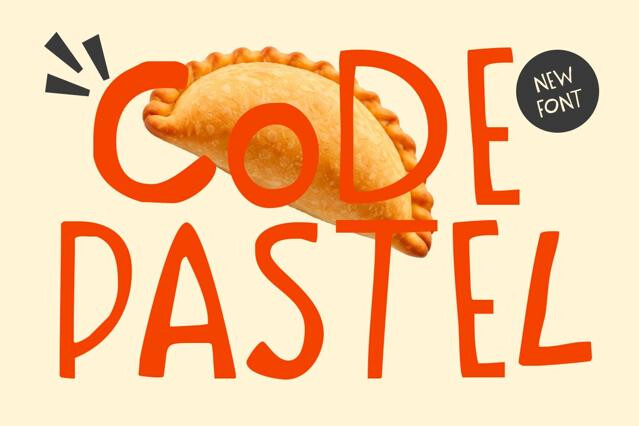 Code Pastel - Fun Display Font