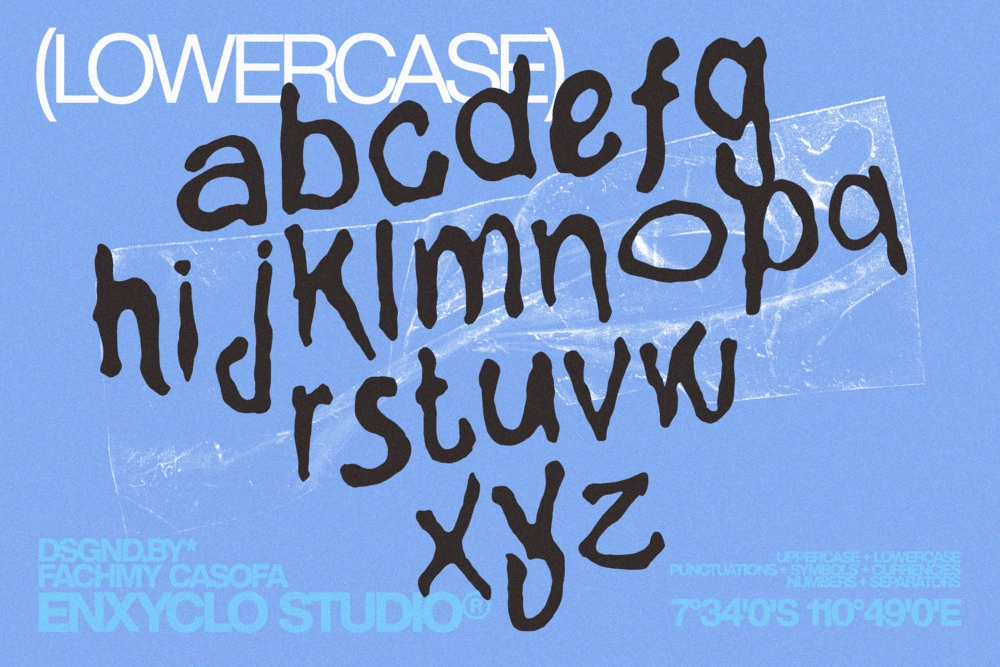 Enghola - Urban Graffiti Brush Font