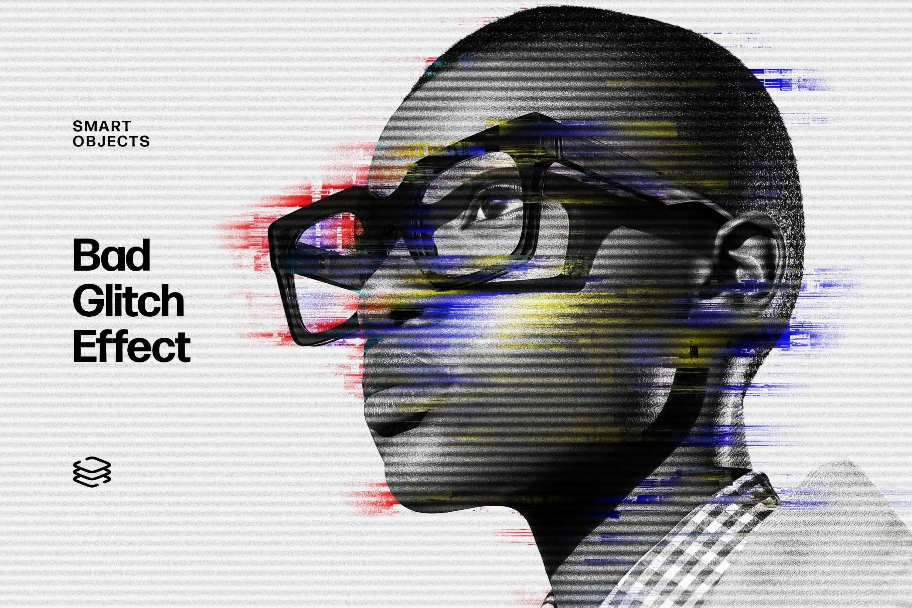 Bad Glitch Photo Effect