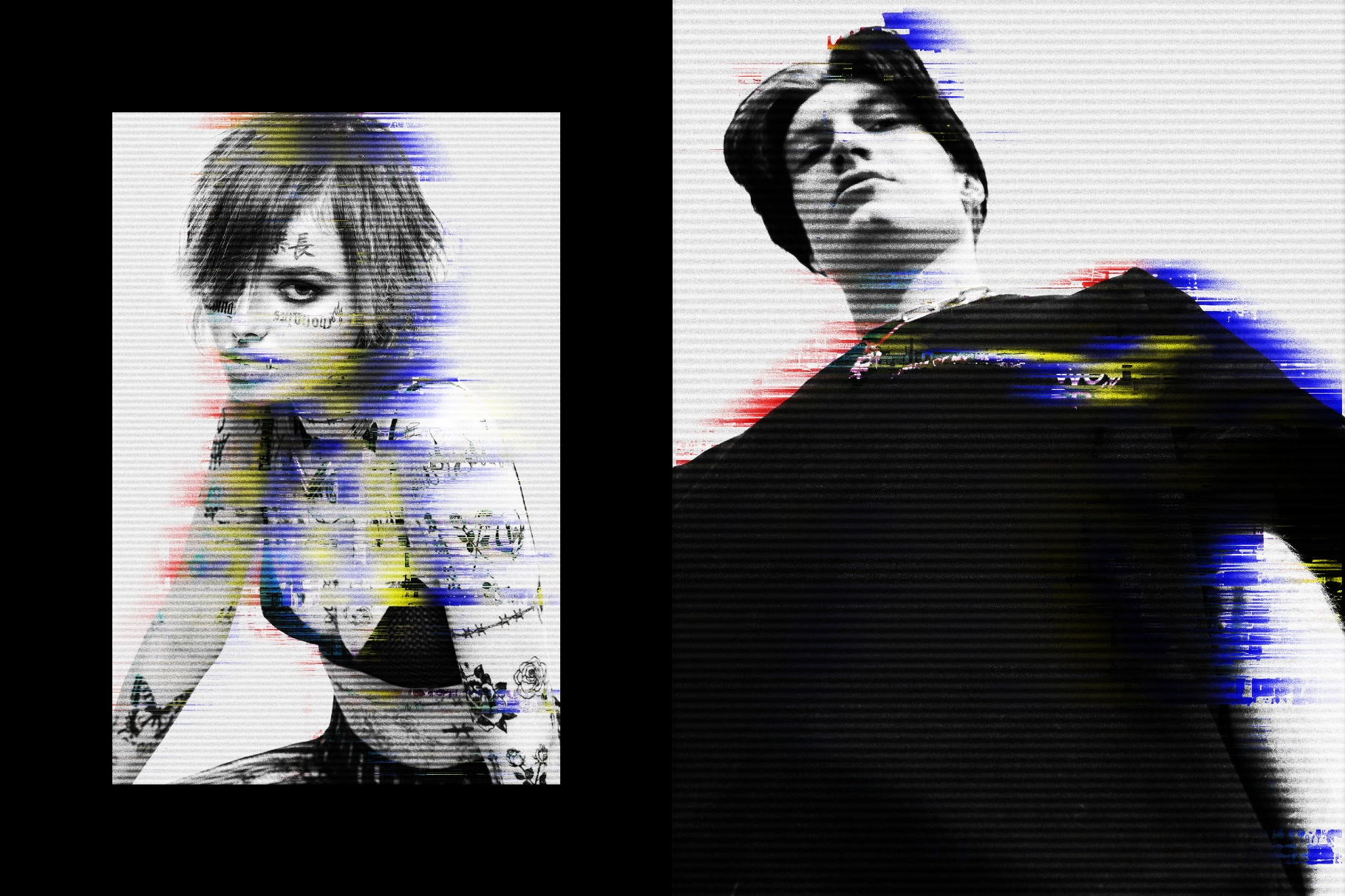 Bad Glitch Photo Effect