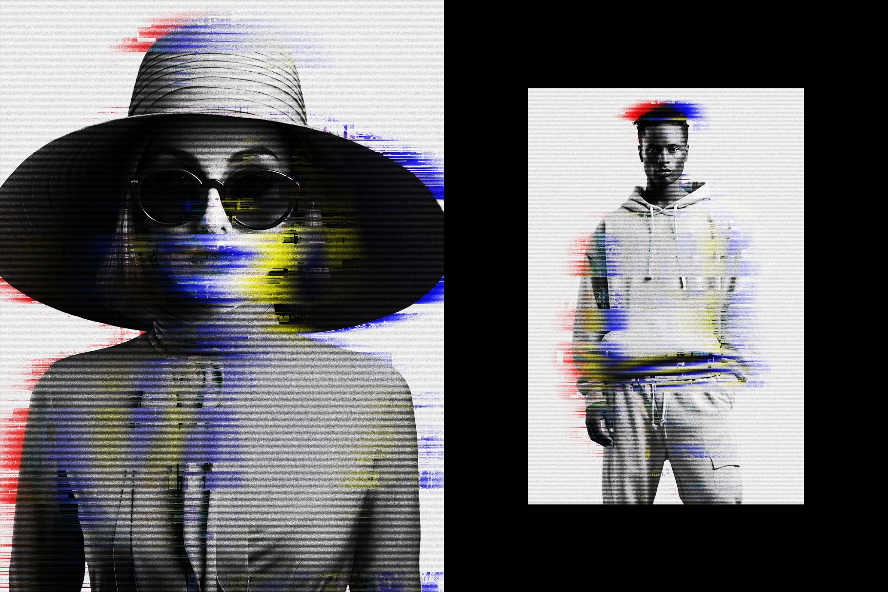 Bad Glitch Photo Effect