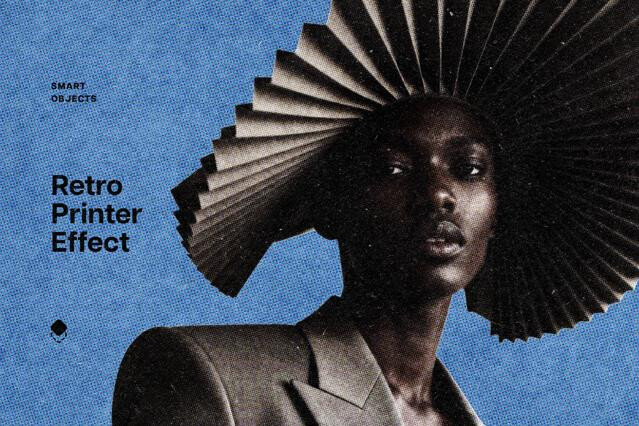 Retro Printer Photo Effect