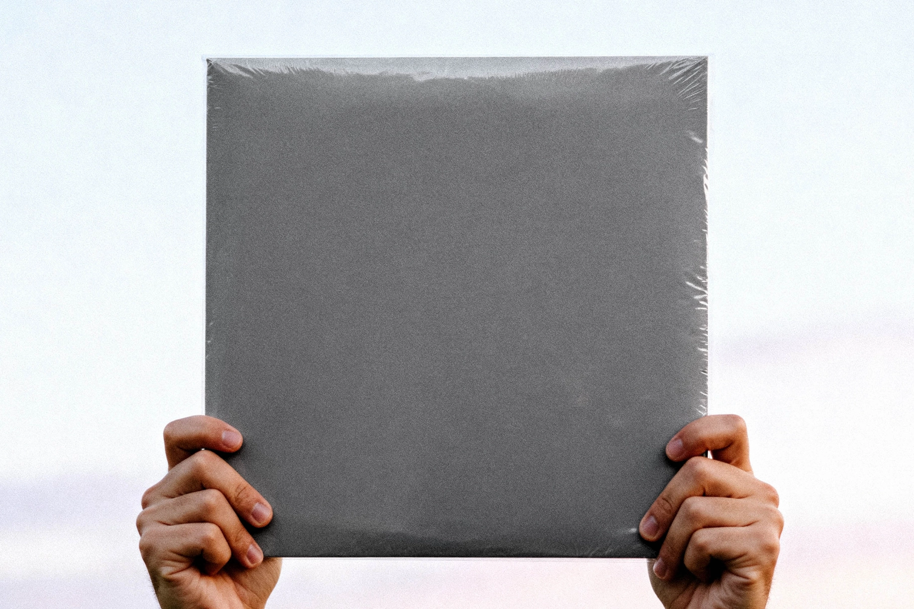 Handheld Vinyl Sleeve Mockup