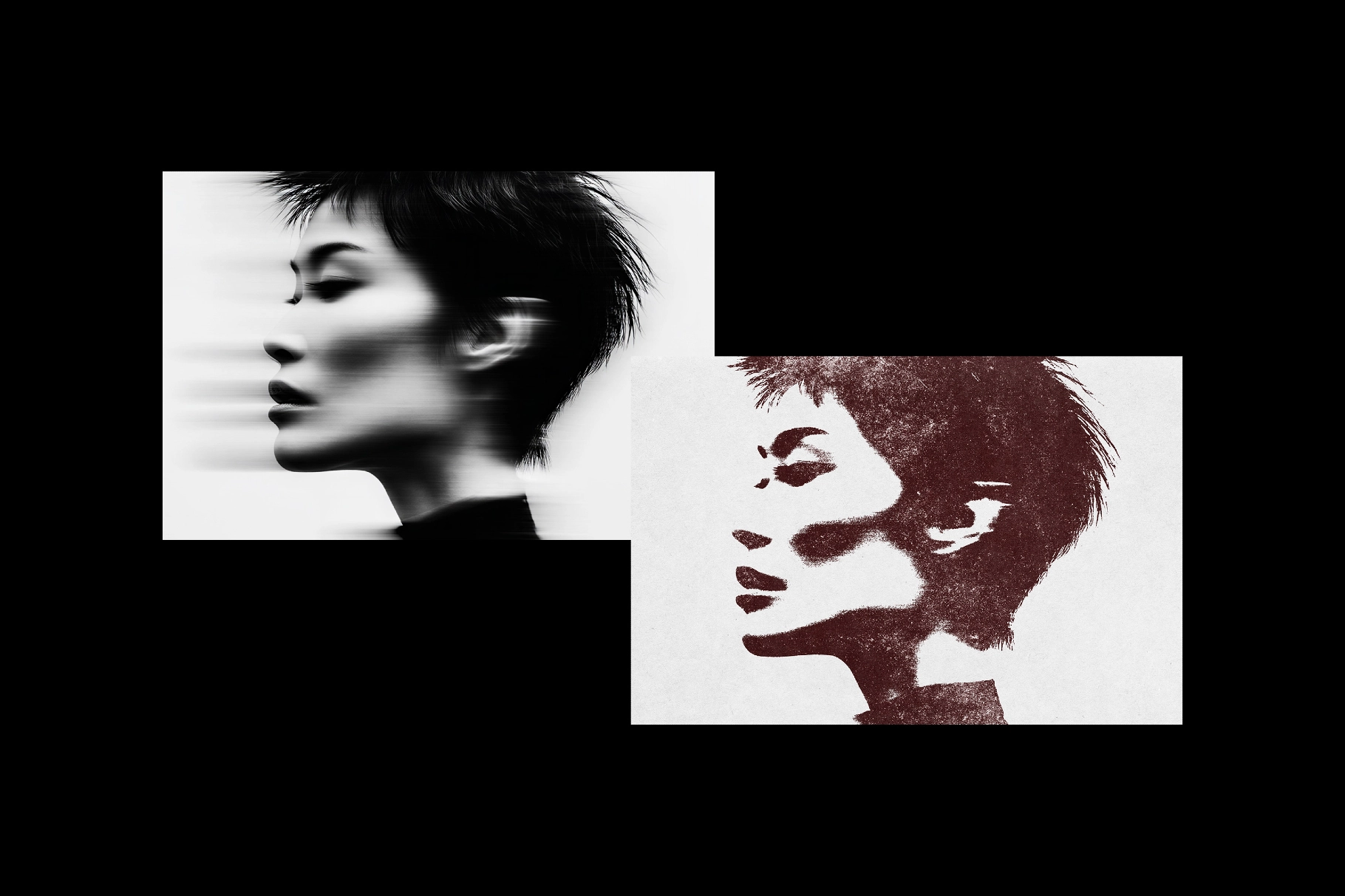 Grunge Print Photo Effect