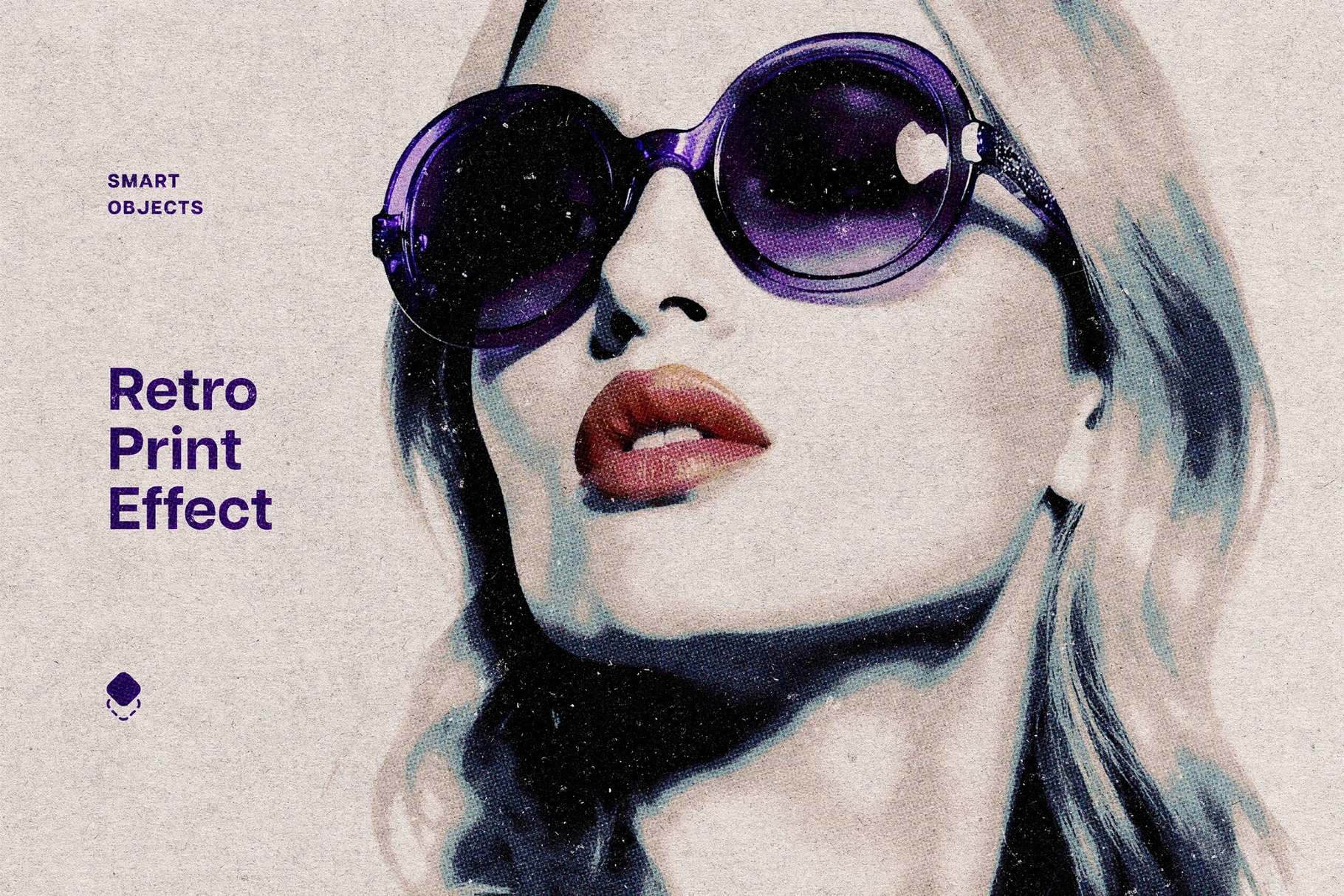 Retro Print Photo Effect