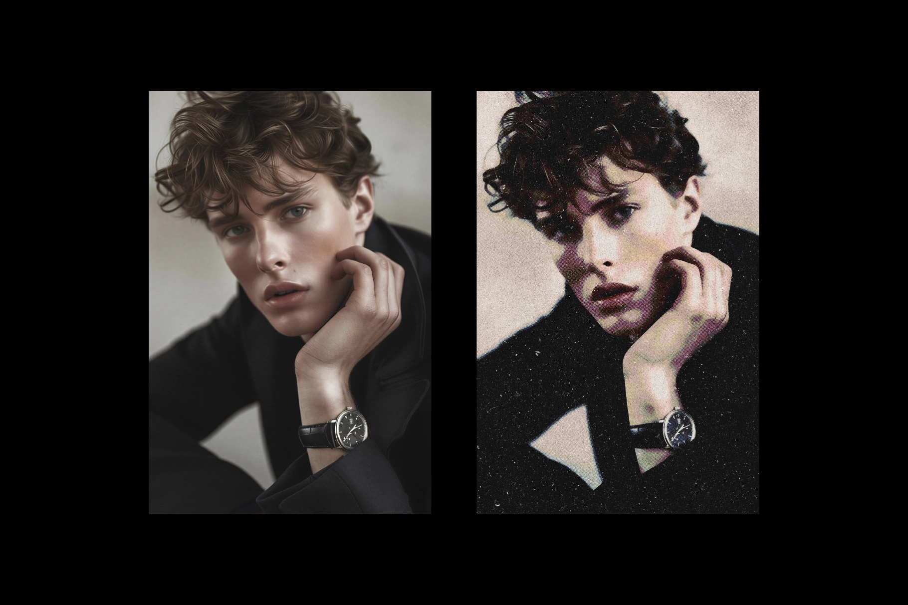 Retro Print Photo Effect