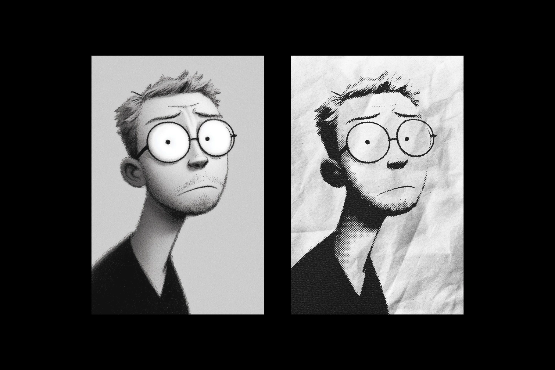 Dots Halftone Poster Photo Effect