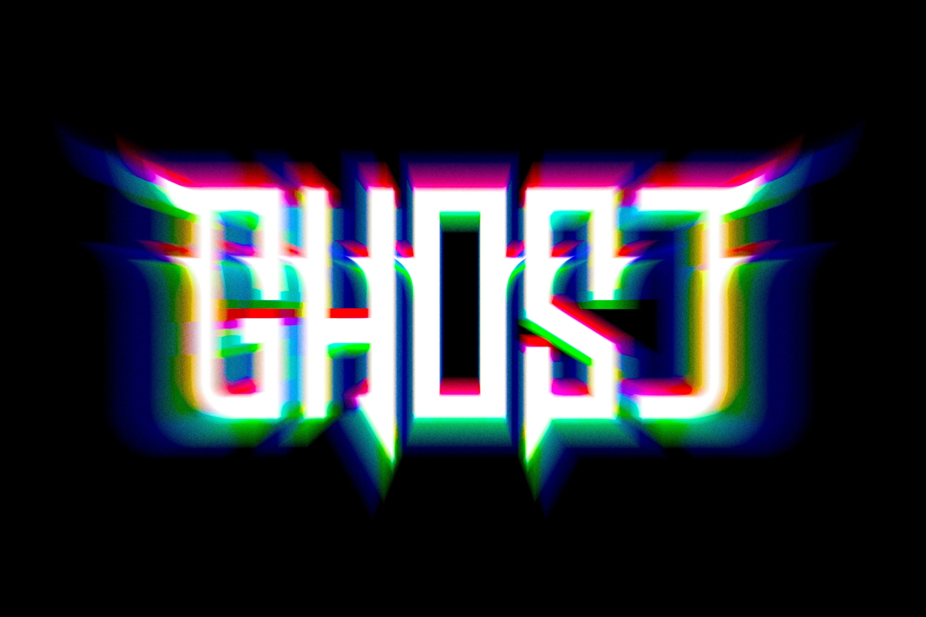 Radial Blurred Text Effect