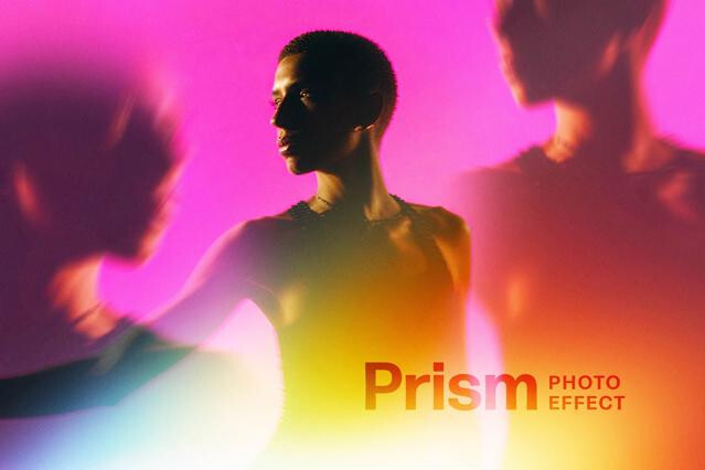 Light Prism Photo Effect