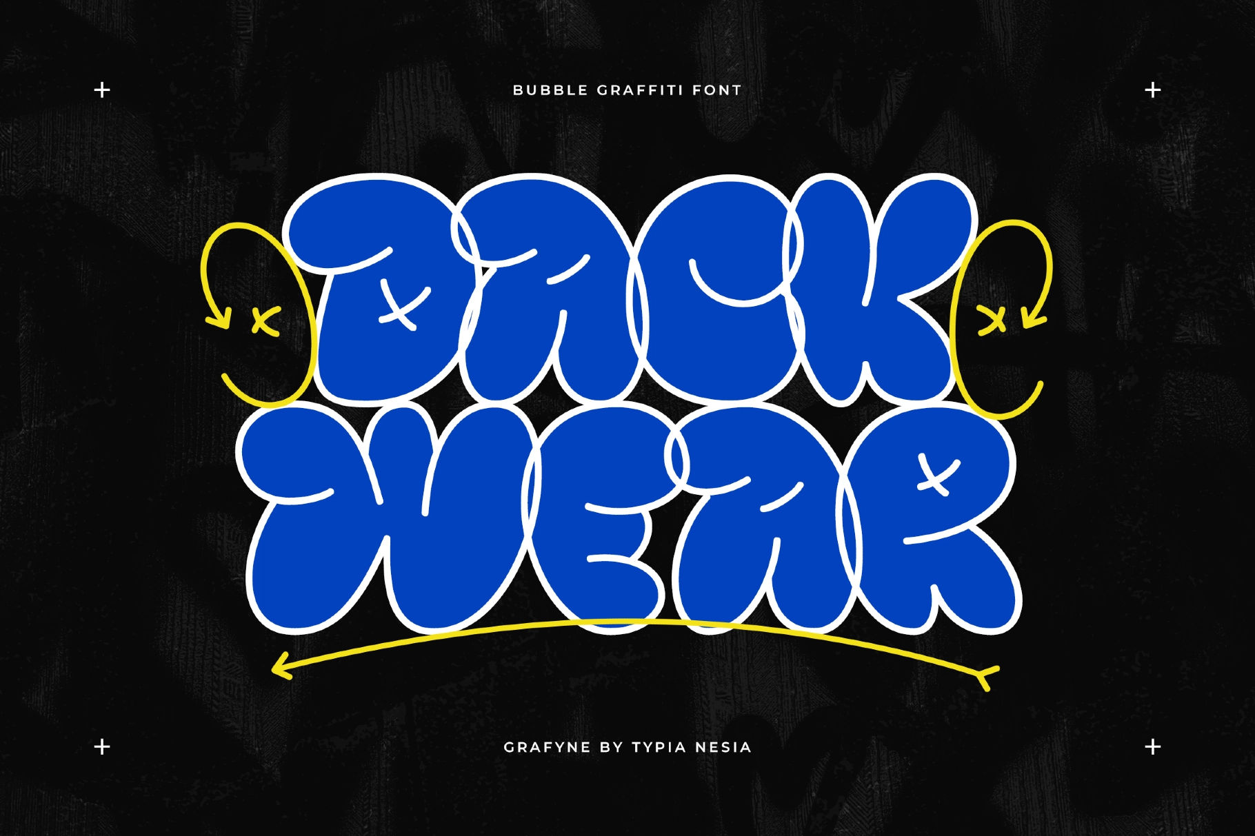 Grafyne - Balloon Graffiti Font