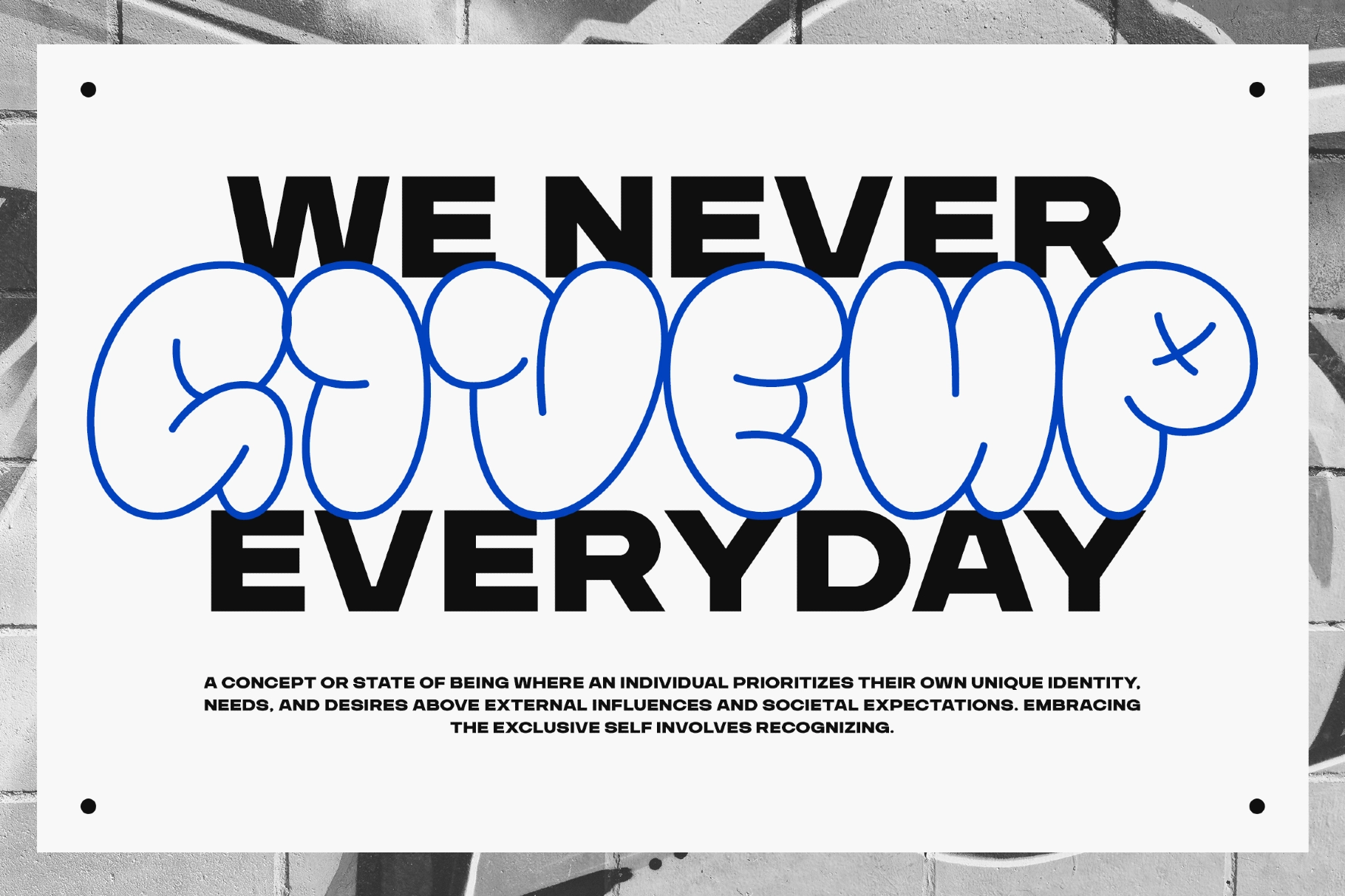 Grafyne - Balloon Graffiti Font