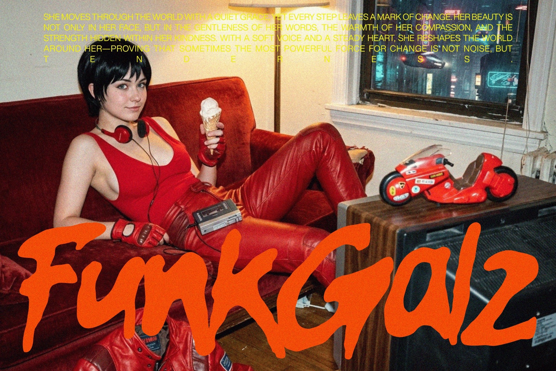 Gumps Over - Messy Brush Font