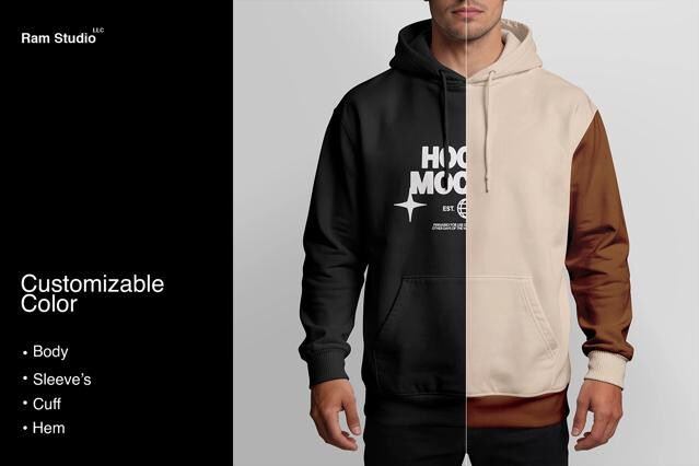 Hoodie Mockup for Apparel Branding