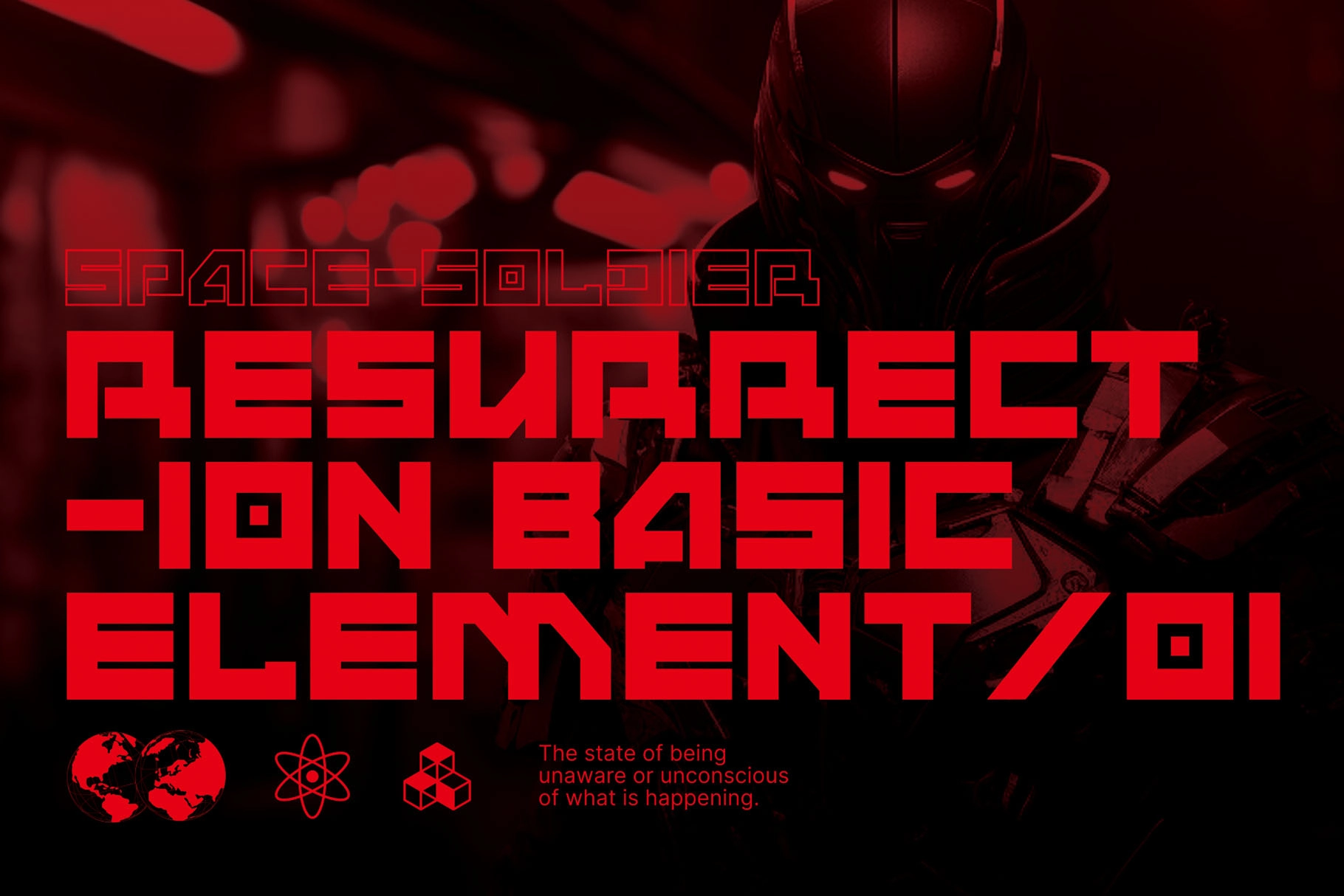 Andmorey - Futuristic Display Font