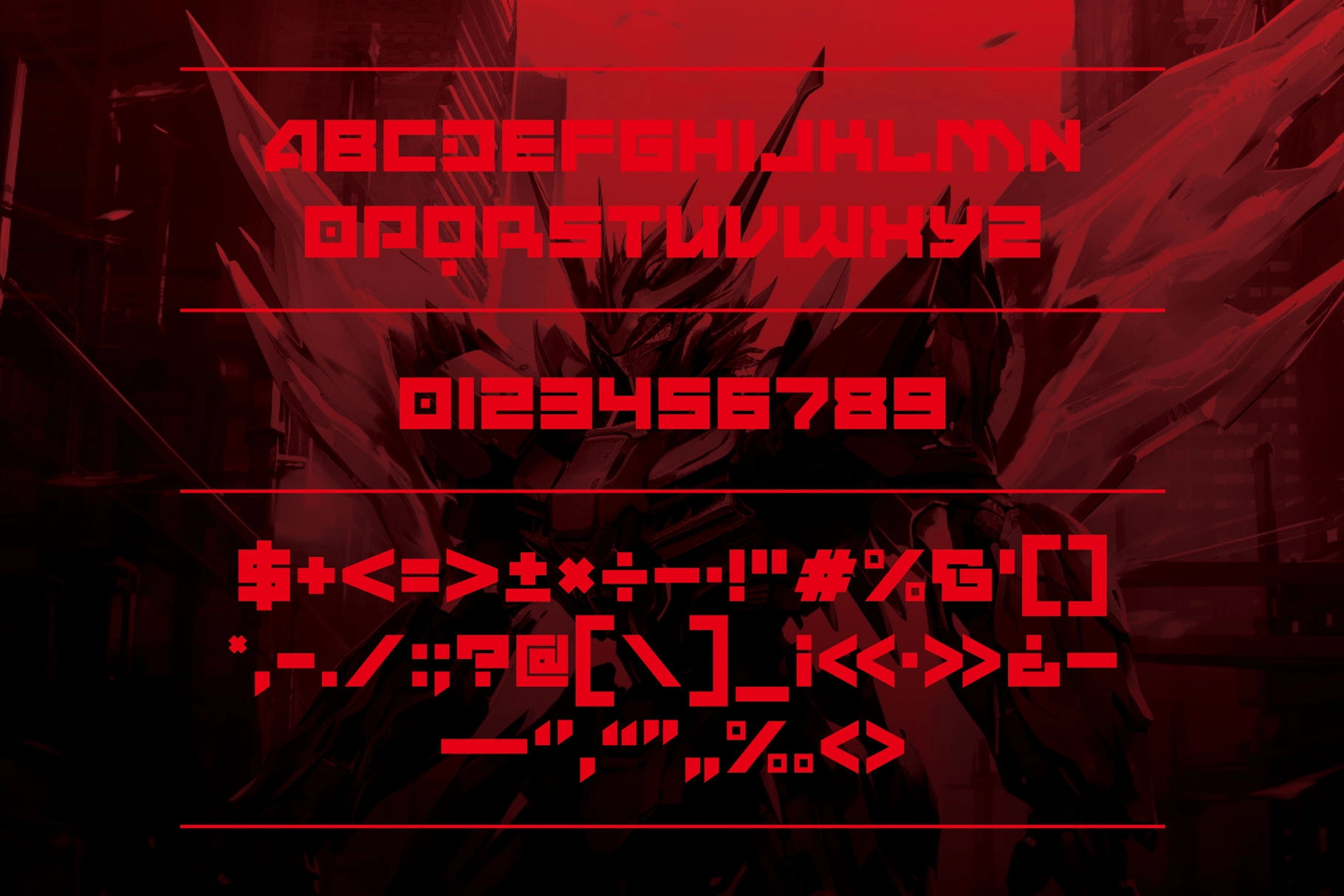 Andmorey - Futuristic Display Font