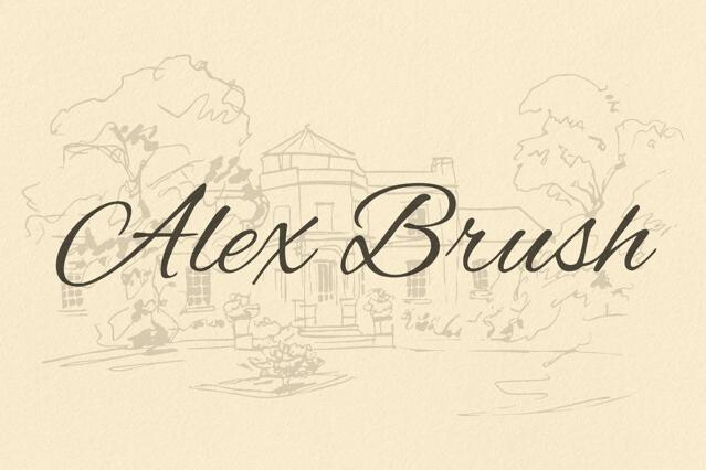 Alex Brush Font